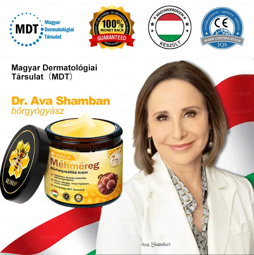 VLSVLS® Méhméreg Bőrhelyreállító Krém (👨⚕CE jóváhagyott)👍✅