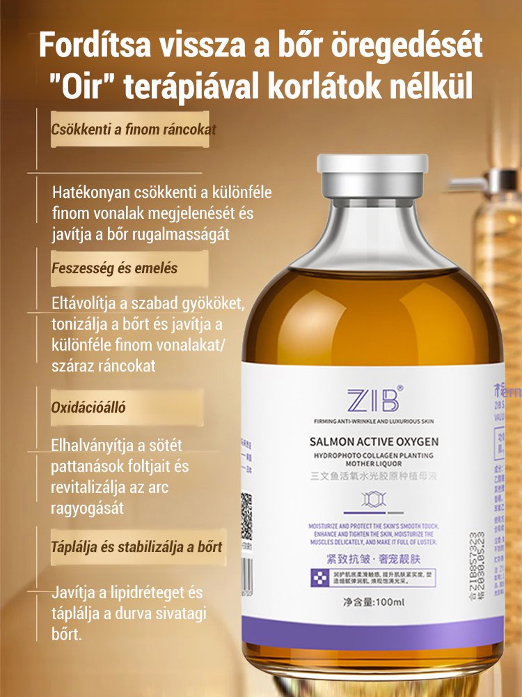 Lazac aktív oxigén víz fény gél anyalé esszencia