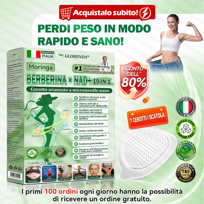 𝐎𝐟𝐟𝐢𝐜𝐢𝐚𝐥 𝐒𝐭𝐨𝐫𝐞 |💧💧 𝐆𝐋𝐎𝑹𝑬𝗡𝗗𝗔® 𝑴𝒐𝒓𝒊𝒏𝙜𝙖 · 𝘽𝙚𝙧𝙗𝙚𝙧𝒊𝒏𝒆 × 𝐍𝐴𝑫+  10-𝐢𝐧-1 𝑨𝒅𝒗𝒂𝒏𝒄𝐞𝐝 𝑵𝒂𝙣𝙤 𝑴𝒊𝒄𝒓𝒐𝒏𝒆𝒆𝗱𝗹𝗲 𝐏𝐚𝒕𝗰𝗵 🇮🇹( 𝐒𝐨𝐥𝐨 𝐮𝐧𝐚 𝐯𝐨𝐥𝐭𝐚 𝐚𝐥 𝐠𝐢𝐨𝐫𝐧𝐨, 𝐜𝐚𝐦𝐛𝐢𝐚𝐦𝐞𝐧𝐭𝐢 𝐯𝐢𝐬𝐢𝐛𝐢𝐥𝐢 𝐢𝐧 𝟕 𝐠𝐢𝐨𝐫𝐧𝐢) ✅ 𝐏𝐞𝐫 𝐨𝐛𝐞𝐬𝐢𝐭à, 𝐩𝐞𝐥𝐥𝐞 𝐫𝐢𝐥𝐚𝐬𝐬𝐚𝐭𝐚, 𝐝𝐢𝐚𝐛𝐞𝐭𝐞, 𝐚𝐩𝐧𝐞𝐚 𝐧𝐨𝐭𝐭𝐮𝐫𝐧𝐚, 𝐩𝐫𝐨𝐛𝐥𝐞𝐦𝐢 𝐚𝐫𝐭𝐢𝐜𝐨𝐥𝐚𝐫𝐢 𝐞 𝐦𝐨𝐥𝐭𝐨 𝐚𝐥𝐭𝐫𝐨