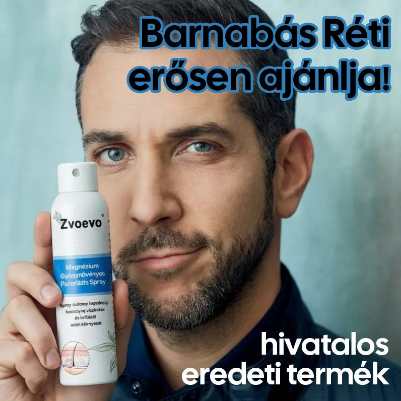 Zvoevo® Magnézium Gyógynövényes Pszoriázis Spray✨