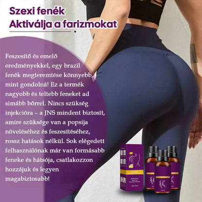 BootyPro Fenékemelő Masszázsolaj - Formáló és Teltítő Olaj