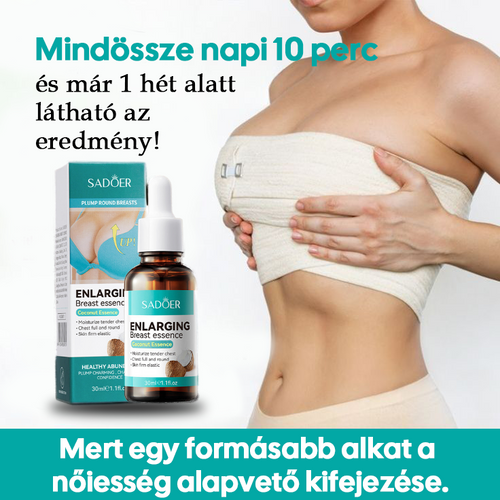 Növényi Összetevőkkel Gazdagított Szilárdító, Emelő és Mellnövelő Szérum - Szép és Ápolt Mellbőr Hidratáló Krém