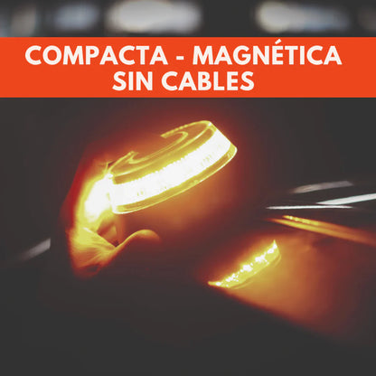 🚨DarkFairy Luz de Emergencia V16 Aprobada por la DGT con Geolocalización 3.0 – Señalización de Ubicación para Automóviles, Plan de Datos Incluido – Base Magnética IP54 – Cumple con la Normativa 2026.