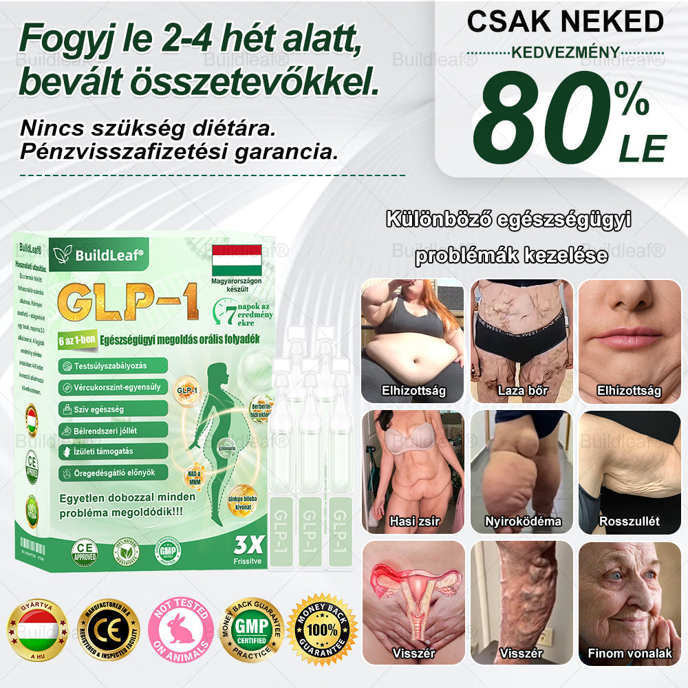 𝑩𝒖𝒊𝒍𝒅𝑳𝒆𝒂𝒇® 𝑮𝑳𝑷-1 6 𝒂𝒛 1-𝒃𝒆𝒏 𝒆𝒈é𝒔𝒛𝒔é𝒈ü𝒈𝒚𝒊 𝒐𝒍𝒅𝒂𝒕 𝒔𝒛á𝒋𝒐𝒏 á𝒕 𝒔𝒛𝒆𝒅𝒉𝒆𝒕ő 𝒇𝒐𝒍𝒚𝒂𝒅é𝒌 ✅ 𝑬𝒍𝒉í𝒛á𝒔, 𝒔𝒛í𝒗- é𝒔 é𝒓𝒓𝒆𝒏𝒅𝒔𝒛𝒆𝒓𝒊 𝒆𝒈é𝒔𝒛𝒔é𝒈, 𝒄𝒖𝒌𝒐𝒓𝒃𝒆𝒕𝒆𝒈𝒔é𝒈, 𝒂𝒍𝒗á𝒔𝒊 𝒂𝒑𝒏𝒐𝒆, 𝒃é𝒍𝒓𝒆𝒏𝒅𝒔𝒛𝒆𝒓𝒊 𝒆𝒈é𝒔𝒛𝒔é𝒈, í𝒛ü𝒍𝒆𝒕𝒊 𝒑𝒓𝒐𝒃𝒍é𝒎á𝒌 é𝒔 𝒆𝒈𝒚𝒆𝒃𝒆𝒌 𝒆𝒔𝒆𝒕é𝒏