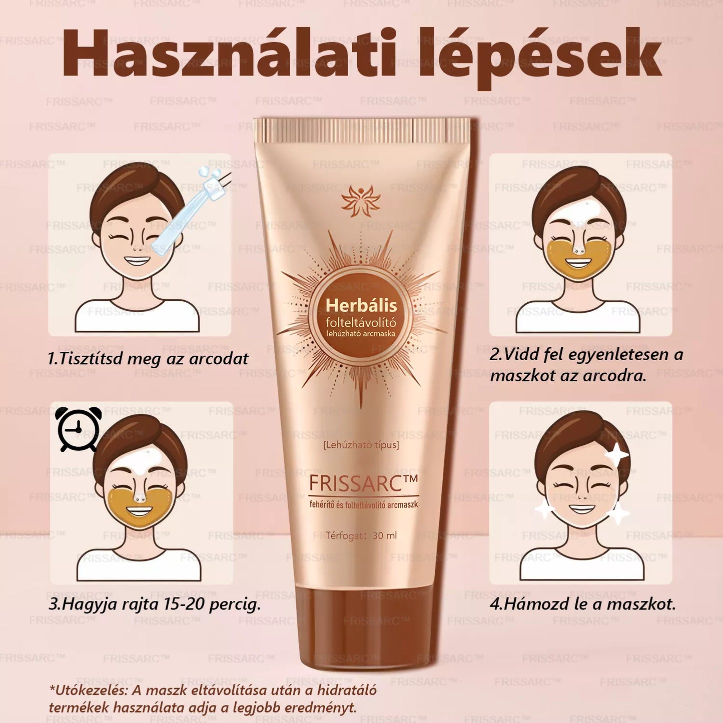 💟FRISSARC™ fehérítő és folteltávolító arcmaszk –👩‍⚕️Természetes összetevők tartósan eltüntetik a foltokat, szeplőket és napfoltokat.