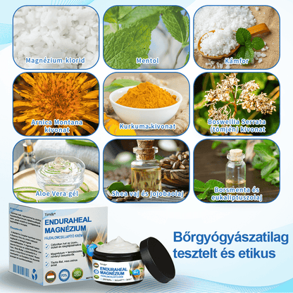 ✨✨✨Timilk® EnduraHeal magnézium fájdalomcsillapító krém (arthritis, neuropathia, reuma, sport sérülések és egyéb panaszok kezelésére)