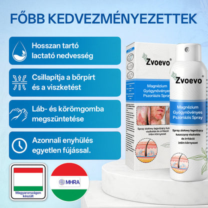 Zvoevo® Magnézium Gyógynövényes Pszoriázis Spray✨