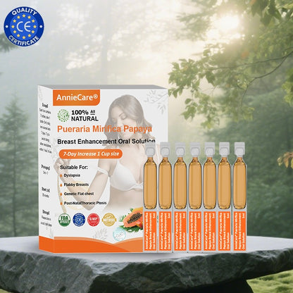 AnnieCare® Pueraria Mirifica Papaya Mellnagyobbító Szájon át szedhető Oldat📈（𝑭𝒖𝒍𝒍𝒆𝒓 𝑩𝒓𝒆𝒂𝒔𝒕𝒔 - 𝑩𝒐𝒐𝒔𝒕𝒔 𝑭𝒂𝒕 𝑴𝒆𝒕𝒂𝒃𝒐𝒍𝒊𝒔𝒎 - 𝑹𝒆𝒔𝒕𝒐𝒓𝒆𝒔 𝑺𝒌𝒊𝒏 𝑬𝒍𝒂𝒔𝒕𝒊𝒄𝒊𝒕𝒚）