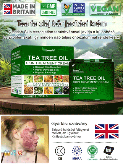 Tea fa olaj bőr javítási krém