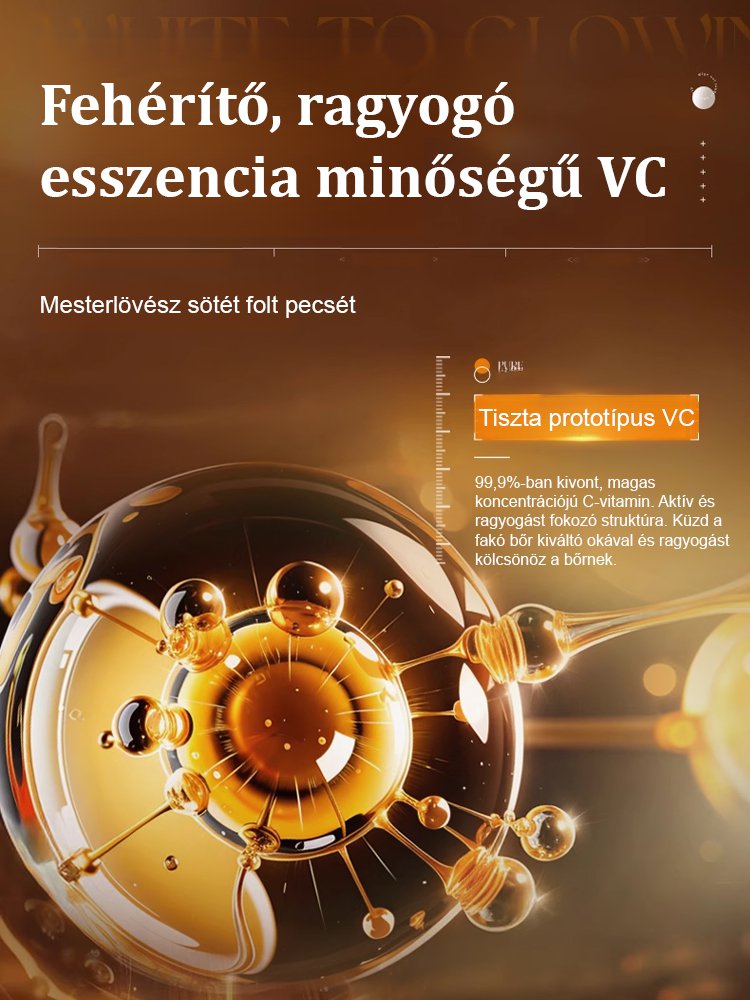 【Teljes arcfeszesítés ráncok nélkül】VC ránctalanító szérum