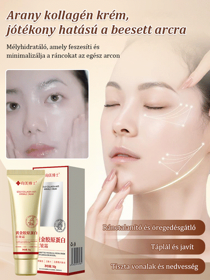 Arany kollagén ránctalanító krém