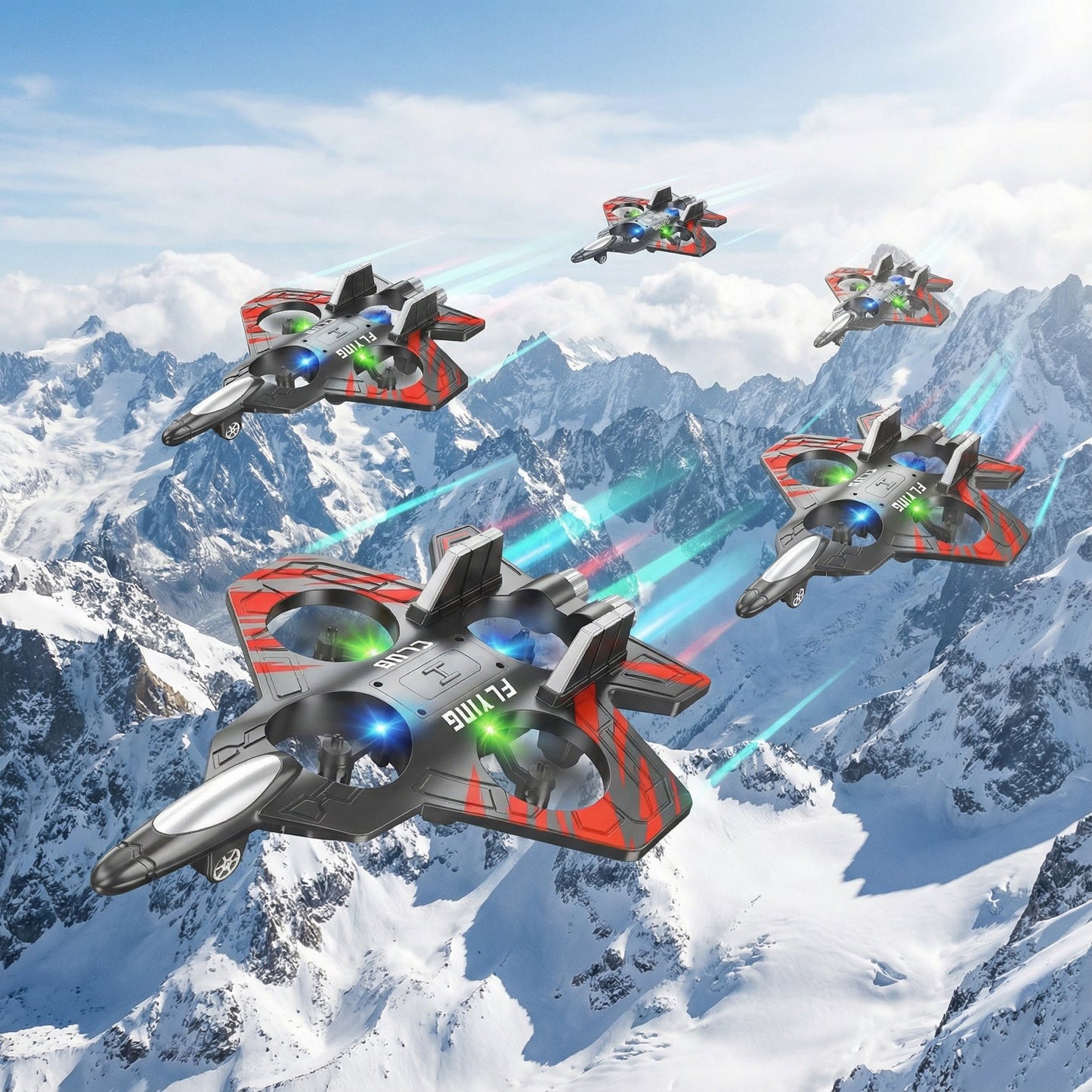 AIR FIGHTER - Samolot zdalnie sterowany styropianowy