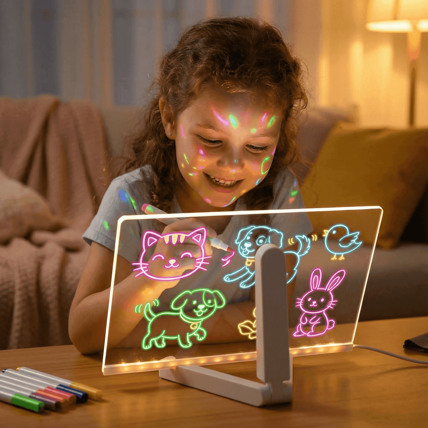 GlowBoard - Świecąca Tablica LED do Rysowania