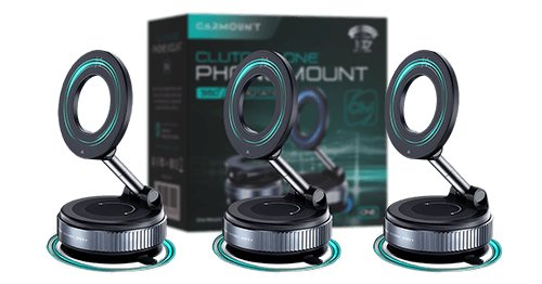 THE ULTIMATE MOUNTING SYSTEM FOR YOUR PHONE!