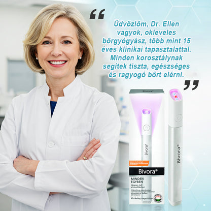 Bivora®✨ VelvetSkin+ – CO₂ lézeres toll a 🟤 anyajegyek, 🦠 szemölcsök, 🔘 pigmentfoltok és egyéb bőrhibák eltávolítására 🩹
