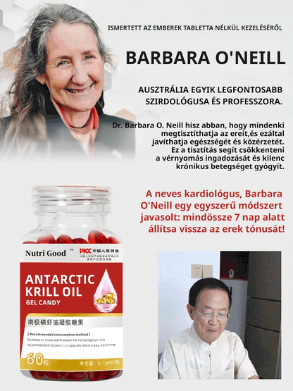 [300%-ban magas felszívódású] Továbbfejlesztett, új csomagolású antarktiszi krillolaj