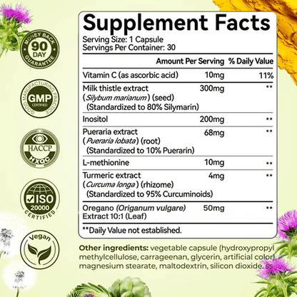 Uvora - Milk Thistle Detox 2.0