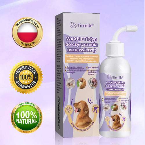 Timilk® WaxLift – płyn do czyszczenia uszu dla zwierząt