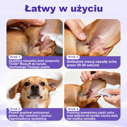 Timilk® WaxLift – płyn do czyszczenia uszu dla zwierząt