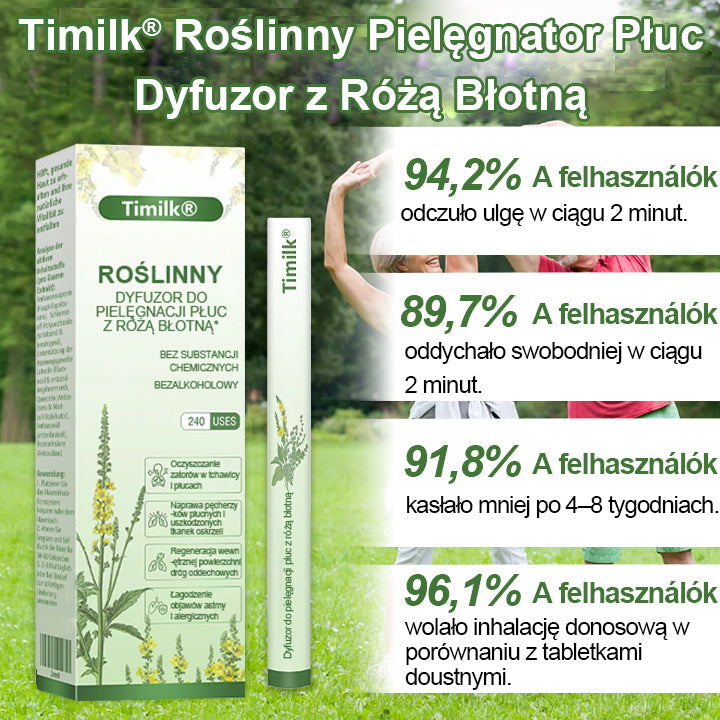 Timilk® Botanical LungCare Dyfuzor z ekstraktem z dziewanny